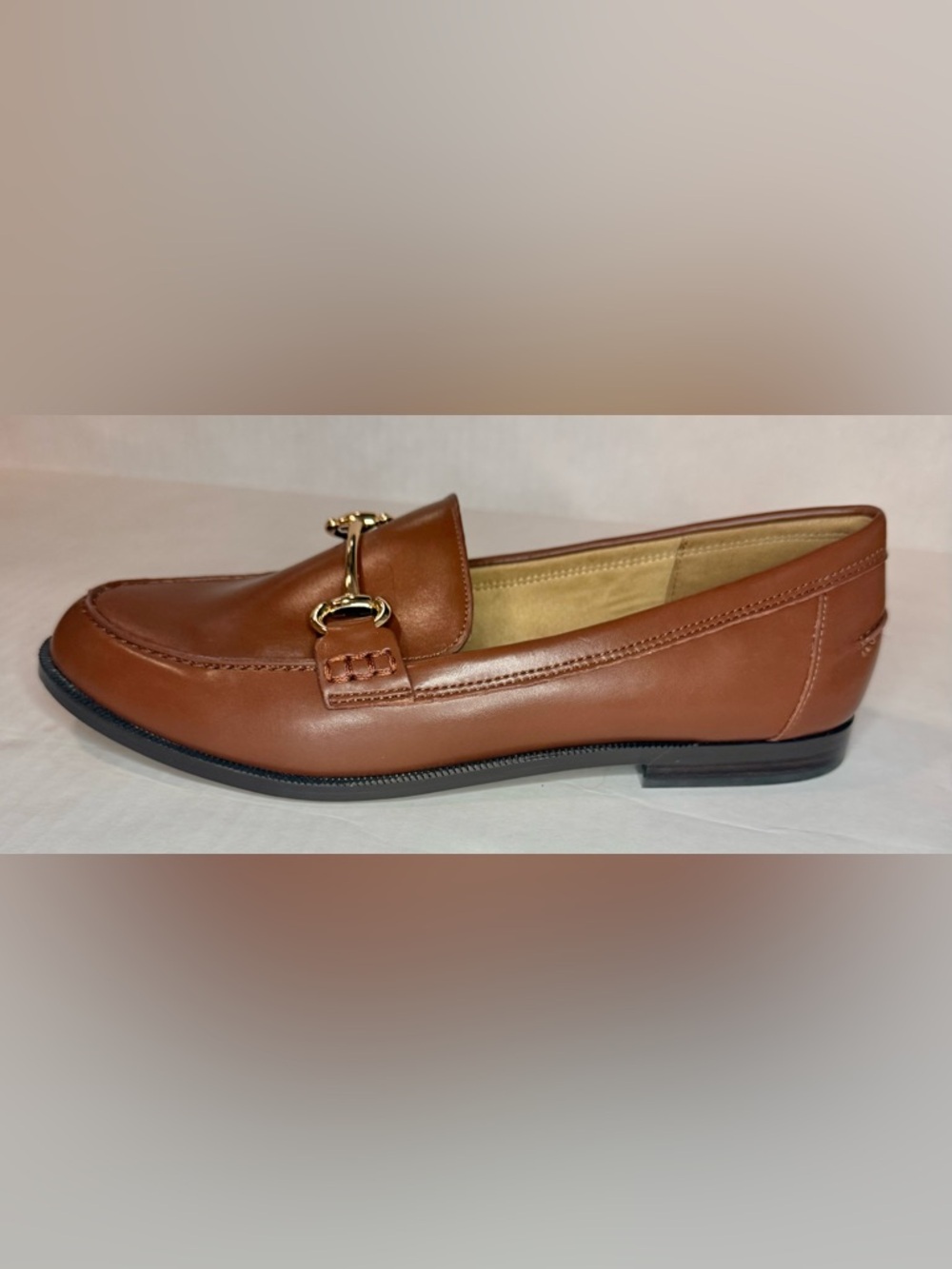 J. Crew Factory Classic Loafers Brown Antique Oak Size 9.5 - Picture 8 of 11
